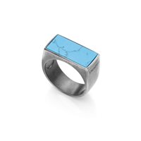 Anello Unoaerre Uomo uomo in Argento Turchese  Ct 700YAF2150300-6135 - 700YAF2150300-6135